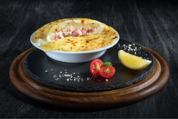 BAKED SALMON POTATO